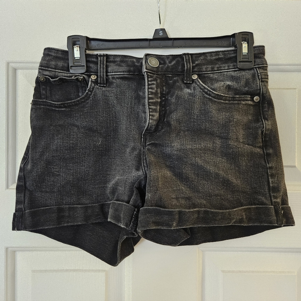 LC Lauren Conrad Dark Gray Jean Shorts